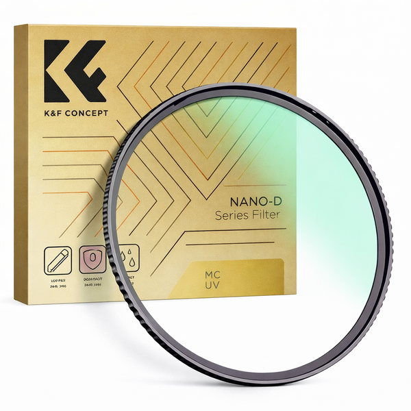 K&F Concept 49mm MC UV Protection Filter Ultra-Slim 24-Layer Multi Nanometer Coated UV Filter Waterproof for 49mm Camera Lens