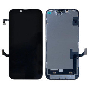 For IPHONE 14 DISPLAY PANTALLA LCD + TACTIL INCELL NEGRO