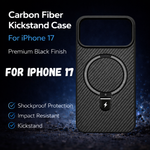 Carbon Fiber Kickstand Mobile Case For Iphone 17 - View 7