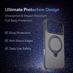 Carbon Fiber Kickstand Mobile Case For Iphone 17 - View 11