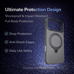 Carbon Fiber Kickstand Mobile Case For Iphone 17 Pro - View 2