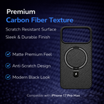 Carbon Fiber Kickstand Mobile Case For Iphone 17 Pro Max - View 5