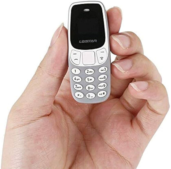 BM10 Finger-Sized Mini Keypad Phone (Dual SIM, Bluetooth Dialer, Voice Changer)