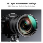 K&F Concept 58mm Variable ND Filter ND8-128 (3-7 Stop) HD Hydrophobic VND Filter for Camera Lens No - View 4