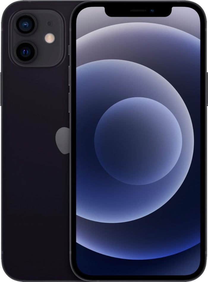 Apple iPhone 12 (6.1" Super Retina XDR OLED Display, A14 Bionic, Dual 12MP Camera System, 5G)