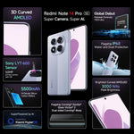 Redmi Note 14 Pro 5G (Phantom Purple, 8GB RAM+ 256GB Storage) | Mediatek Dimensity 7300 Ultra Processor | AMOLED Display | Dual Nano-SIM | 5500mAh Battery - View 3