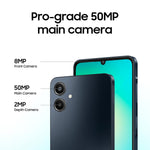 Samsung Galaxy A06  (4GB RAM, 64GB Storage) | 50MP Dual Camera | 4 Gen OS Upgrades | IP54 Rating | Voice Focus - View 5
