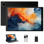JUSYEA 10.1" Android Tablet (64GB Storage, 4GB RAM, 2-in-1 Productivity Bundle) - View 2