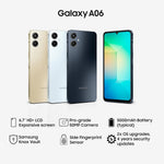 Samsung Galaxy A06  (4GB RAM, 64GB Storage) | 50MP Dual Camera | 4 Gen OS Upgrades | IP54 Rating | Voice Focus - View 2