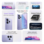 Redmi Note 14 5G (Phantom Purple, 8GB RAM 256GB Storage) | Global Debut MTK Dimensity 7025 Ultra | 2100 nits Segment Brightest 120Hz AMOLED | 50MP Sony LYT 600 OIS+EIS Triple Camera - View 4