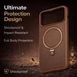 Carbon Fiber Kickstand Mobile Case For Iphone 17 - View 6