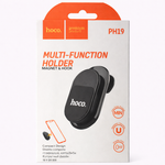 HOCO PH19 Multi-Function Magnetic Holder – Magnet & Hook Design, Compact Universal Phone Mount - View 1