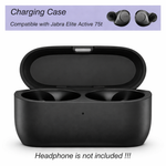Compatible With Jabra Elite 75T Charging Case, Replacement Charger Case Cradle Dock for Jabra Elite 75T Wireless Earbuds (Capacity: 700Mah), Black - View 4