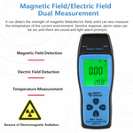 Smart Sensor AS1392 EMF Mini LCD Display Digital Electromagnetic Radiometer Tester With Battery - View 3