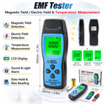 Smart Sensor AS1392 EMF Mini LCD Display Digital Electromagnetic Radiometer Tester With Battery - View 6