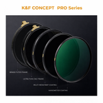 67mm Variable ND Filters ND2-32 Adjustable, HD Ultra-Thin brass Frame, 36-Layer Anti-Reflection Green Film, Nano-Xcel Series - View 5