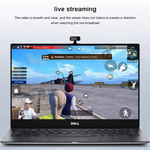 Fonehting Webcam for PC | USB Full HD 1080P Webcam with Noise Canceling Microphone | For PC Laptop Desktop Webcam with 360° Rotating Base Plug & Play for Video Calls, Live Streaming, Games and Conferences | Streaming camera - View 7