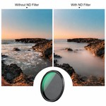 K&F Concept Nano-D Series Variable ND Filter (72mm, 1.5- to 10-Stops) - View 5