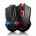 X08 Black/Red 1.5V 6.8mA 2.4Ghz Wireless Optical Gaming Mouse - View 1