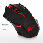 X08 Black/Red 1.5V 6.8mA 2.4Ghz Wireless Optical Gaming Mouse - View 2