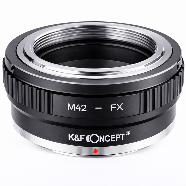 Manual lens adapter ring M42-FX