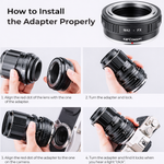 Manual lens adapter ring M42-FX - View 5