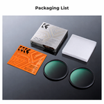 K&F Concept 82mm Black Diffusion 1/4 & 1/8 Filters Kit Mist Cinematic Effect Filters Set with Multi-Layer Coated for Camera Lens - K Series - View 7