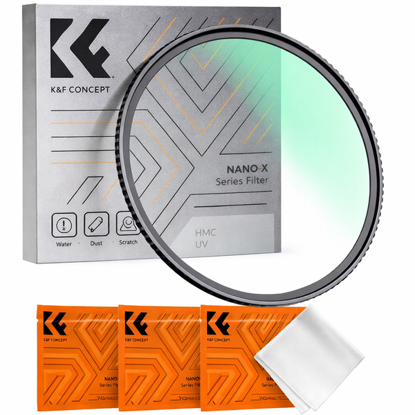 82mm MC UV Protection Filter Slim Frame with Multi-Resistant Coating for Camera Lens Nano-Klear