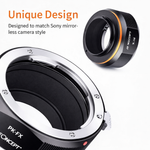 K&F Concept Lens Mount Adapter with Aperture Control Ring for Pentax PK Mount Lens to Fujifilm Fuji - View 8