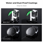K&F Concept 49mm MC UV Protection Filter Ultra-Slim 24-Layer Multi Nanometer Coated UV Filter Waterproof for 49mm Camera Lens - View 2