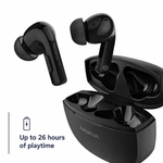 Nokia Go Earbuds+ True Wireless Earbuds TWS-201 (Black) - Portable Bluetooth 5.0 in-Ear Headphones with Touch Control - Comfortable Fit, Voice Assistant-Enabled, 26 Hours Use with Charging Case - View 4