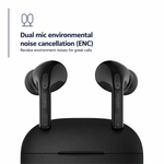 Nokia Go Earbuds+ True Wireless Earbuds TWS-201 (Black) - Portable Bluetooth 5.0 in-Ear Headphones with Touch Control - Comfortable Fit, Voice Assistant-Enabled, 26 Hours Use with Charging Case - View 5