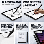 Active Stylus Pencil For Apple iPad | Black Color | Pencil USB-C | High Responsive Tip Pencil | For iPad, iPad Mini, iPad Pro, iPad Air. - View 3