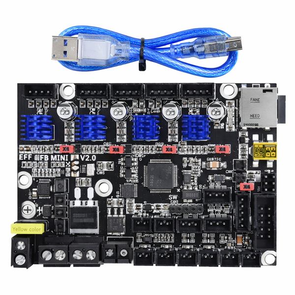 SKR Mini E3 V2.0 32Bit Silent Control Board Integrated with TMC2209 UART Stepper Motor Driver for Upgrade Ender 3 Pro/5 3D Printer