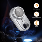 Electric Shaver Home Shaver Electric Small Shaver Portable Razor Shaver for Men Portable Shaver Mini Razor Portable Mini Shaver Electric Razor Men Shaver Travel Shaver Silver - View 5