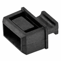 Dust Cover - 10 Pack - Black - SFP Port Cover - Fiber Optic Dust Caps - SFP Plug - SFP Port Dust Cover - SFP Cover