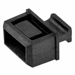 Dust Cover - 10 Pack - Black - SFP Port Cover - Fiber Optic Dust Caps - SFP Plug - SFP Port Dust Cover - SFP Cover - View 1