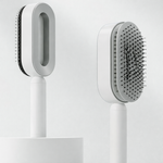 Portable Detangling Hair Brush Styling Tools for Travel Thin Thick Hair White | Makeup Brush Set | Makeup Accessories - View 2