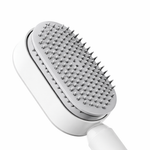 Portable Detangling Hair Brush Styling Tools for Travel Thin Thick Hair White | Makeup Brush Set | Makeup Accessories - View 3