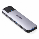 Fonething MacBook Air USB Splitter MacBook Pro Hub Mac USB Hub MacBook Pro/Air Exclusive 8in2 4K HDMI/100W PD Fast Charging/1000Mbps Ethernet/USB-C Data Transfer/USB 3.0/USB 2.0/TF/SD Slot/MacBook Pro 2020/2019/2018/2017/2016 MacBook Air 2020/2019/2018 - View 4