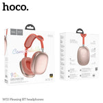 Hoco W55 Pleasing Wireless Bluetooth 5.4 Over-Ear Headphones (90-Hour Battery, Hi-Fi Sound, AUX / TF Card Support) - View 2