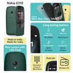 Nokia 6310 Dual SIM Feature Phone - View 2