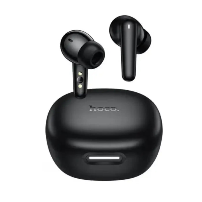 Hoco EQ100 Intelligent AI Translation True Wireless Earbuds (Bluetooth 5.4, 134+ Languages, Built-In Phone Stand, 10-Hour Battery)