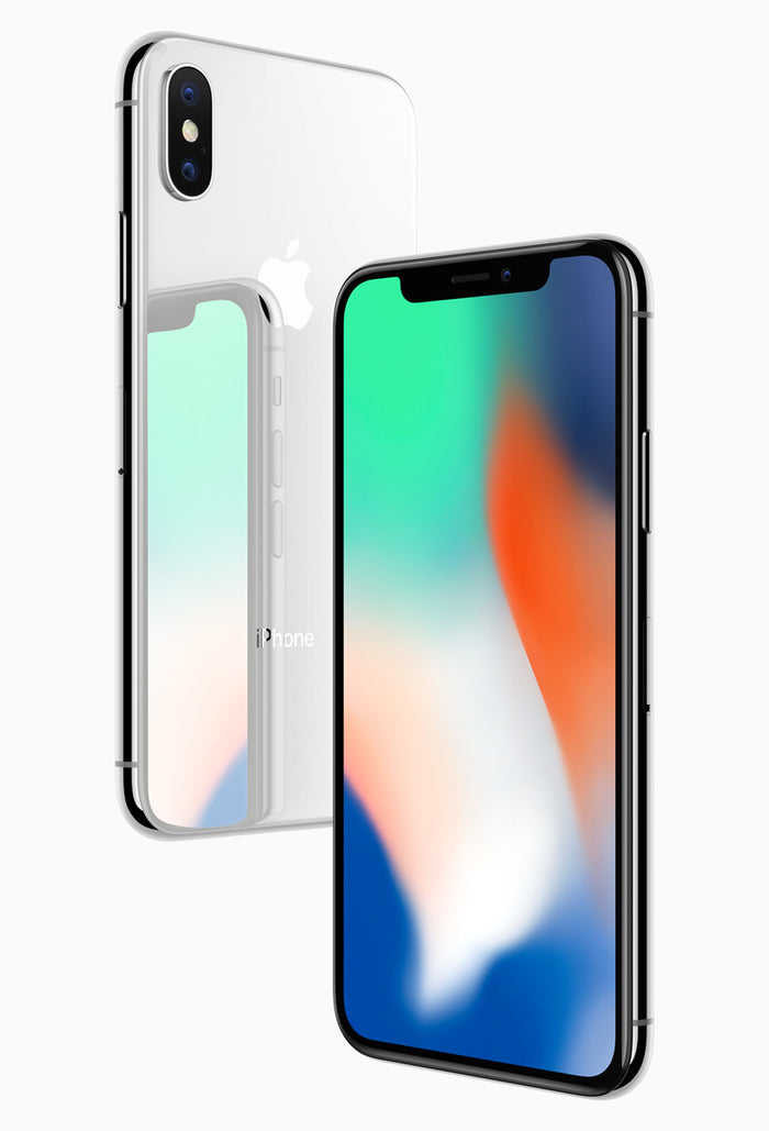 Apple iPhone X (Super Retina OLED Display, A11 Bionic, Dual 12MP OIS Cameras, Face ID)