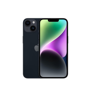 Apple iPhone 14 Black color- 128 GB (Refurbished) Grade A