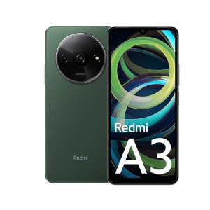 Redmi A3 (Olive Green, 3GB RAM, 128GB Storage) | Premium Halo Design | 90Hz Display | Powerful 4G G36 Processor