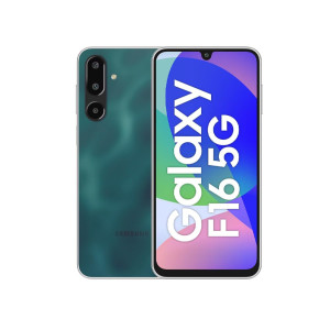 Samsung Galaxy F16 5G (Glam Green, 4GB RAM, 128GB Storage) | 50 MP Main Camera | IP54 | sAMOLED | Mediatek Processor.