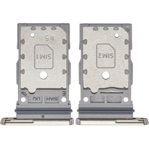 For Samsung Card Holder Tray for Samsung Galaxy S23 Ultra - Cream