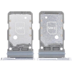 For Samsung Card Holder Tray for Samsung Galaxy S21 Plus - Silver