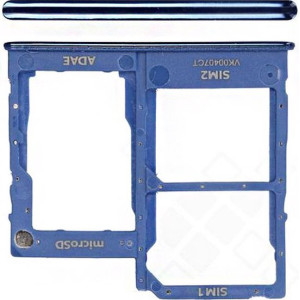 For Samsung Galaxy A41 Sim Card Tray (Blue)